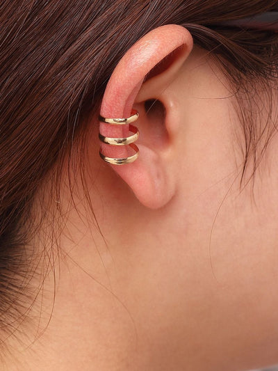 Gold<b style="color:White;"><font size="1"> -</font></b>Hollow Out Ear Cuff