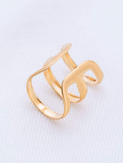 Gold<b style="color:White;"><font size="1"> -</font></b>Hollow Out Ear Cuff