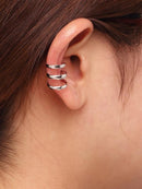 Gold<b style="color:White;"><font size="1"> -</font></b>Hollow Out Ear Cuff