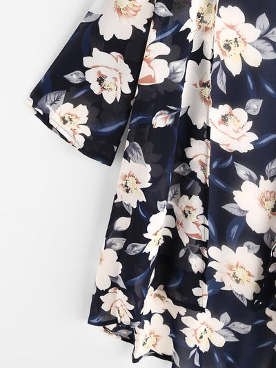 Chilled Blossom Kimono