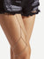 Rhinestone<b style="color:White;"><font size="1"> -</font></b>Detail Layered Thigh Chain