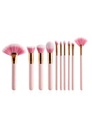 Soft<b style="color:White;"><font size="1"> -</font></b>Makeup Brush Set 10pcs