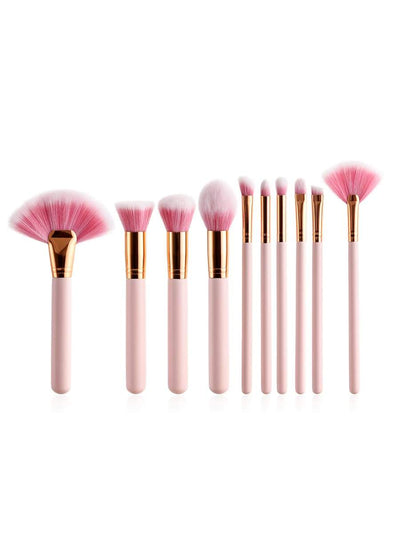 Soft<b style="color:White;"><font size="1"> -</font></b>Makeup Brush Set 10pcs