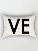 Letter<b style="color:White;"><font size="1"> -</font></b>Print Pillowcase 1pair