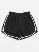 Elastic<b style="color:White;"><font size="1"> -</font></b>Waist Ringer Shorts