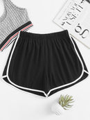 Elastic<b style="color:White;"><font size="1"> -</font></b>Waist Ringer Shorts