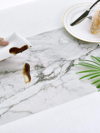 Marble<b style="color:White;"><font size="1"> -</font></b>Print Table Mat 2pcs