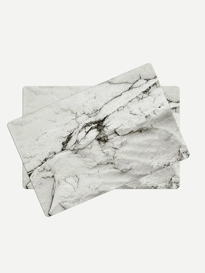 Marble<b style="color:White;"><font size="1"> -</font></b>Print Table Mat 2pcs