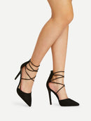 Criss<b style="color:White;"><font size="1"> -</font></b>Cross Strappy Heels