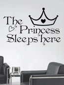 Crown<b style="color:White;"><font size="1"> -</font></b>& Slogan Wall Sticker