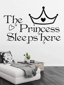 Crown<b style="color:White;"><font size="1"> -</font></b>& Slogan Wall Sticker