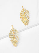 Leaf<b style="color:White;"><font size="1"> -</font></b>Shaped<b style="color:White;"><font size="1"> -</font></b>Design Drop Earrings 1pair