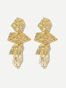 Irregular<b style="color:White;"><font size="1"> -</font></b>Disc<b style="color:White;"><font size="1"> -</font></b>Design Drop Earrings 1pair