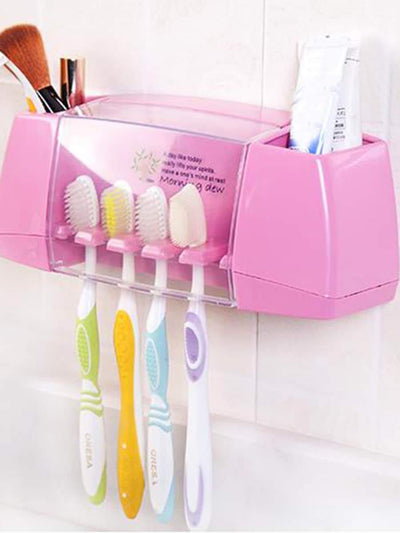 Wall<b style="color:White;"><font size="1"> -</font></b>Mounted Tooth Brush Rack