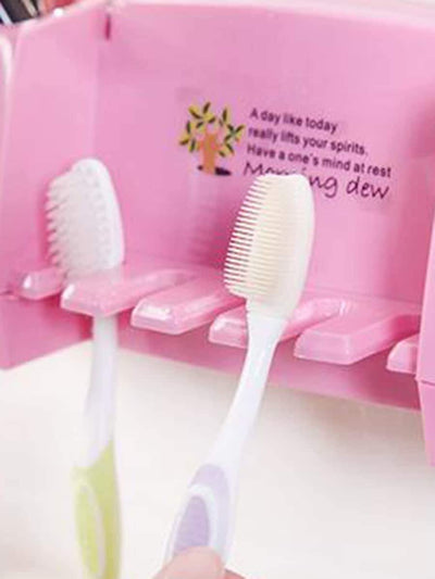 Wall<b style="color:White;"><font size="1"> -</font></b>Mounted Tooth Brush Rack