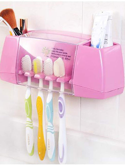 Wall<b style="color:White;"><font size="1"> -</font></b>Mounted Tooth Brush Rack