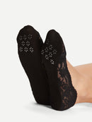 Lace<b style="color:White;"><font size="1"> -</font></b>Invisible Socks 3Pairs