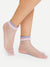 Striped<b style="color:White;"><font size="1"> -</font></b>Hem Fishnet Socks