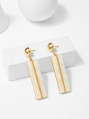 Bar<b style="color:White;"><font size="1"> -</font></b>&<b style="color:White;"><font size="1"> -</font></b>Ball Design Drop Earrings 1pair