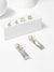 Crystal<b style="color:White;"><font size="1"> -</font></b>Bar<b style="color:White;"><font size="1"> -</font></b>Stud & Drop Earrings 3pairs