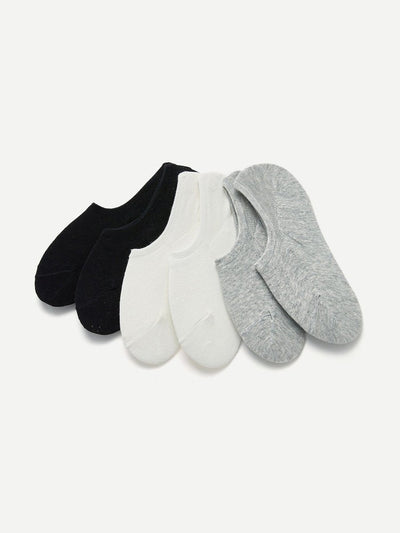 Plain<b style="color:White;"><font size="1"> -</font></b>Invisible Socks 6pairs