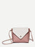 Two<b style="color:White;"><font size="1"> -</font></b>Tone Flap Bag