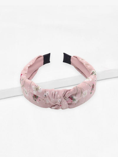 Knot<b style="color:White;"><font size="1"> -</font></b>Design Floral Headband