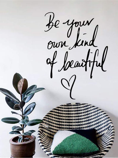 Slogan<b style="color:White;"><font size="1"> -</font></b>Print Wall Sticker