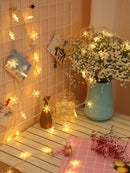 20pcs<b style="color:White;"><font size="1"> -</font></b>Snowflake<b style="color:White;"><font size="1"> -</font></b>Bulb String Light 12v