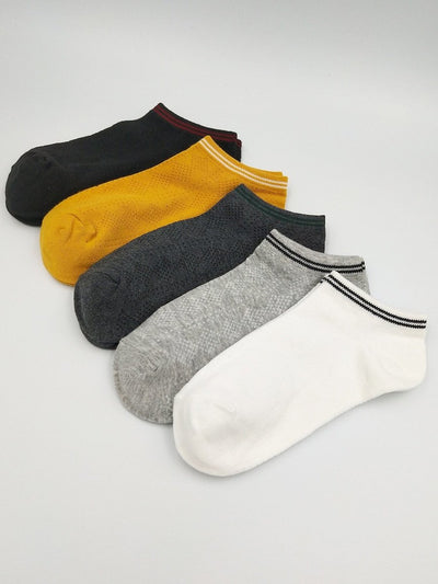 Striped<b style="color:White;"><font size="1"> -</font></b>Ankle Socks 5pairs