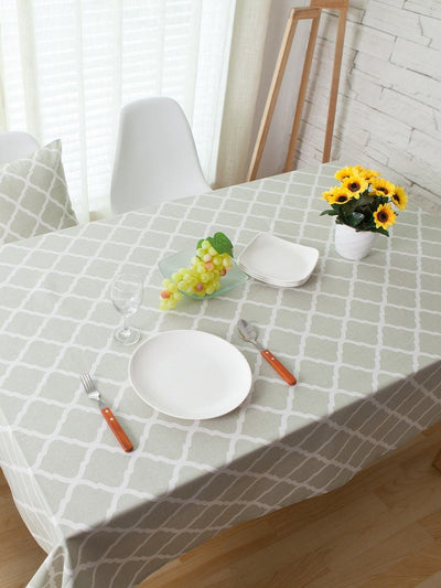 Geometric<b style="color:White;"><font size="1"> -</font></b>Print Table Cloth