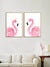 Flamingo<b style="color:White;"><font size="1"> -</font></b>Print Wall Art 2pcs