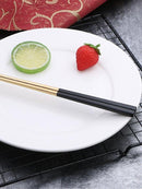 Stainless<b style="color:White;"><font size="1"> -</font></b>Steel Chopsticks 1 pair