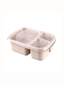 3<b style="color:White;"><font size="1"> -</font></b>Compartment Lunch Box