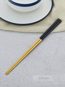 Stainless<b style="color:White;"><font size="1"> -</font></b>Steel Chopsticks 1 pair