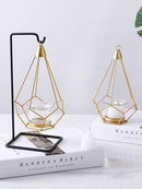 Hanging<b style="color:White;"><font size="1"> -</font></b>Geometric Candle Holder 1pc