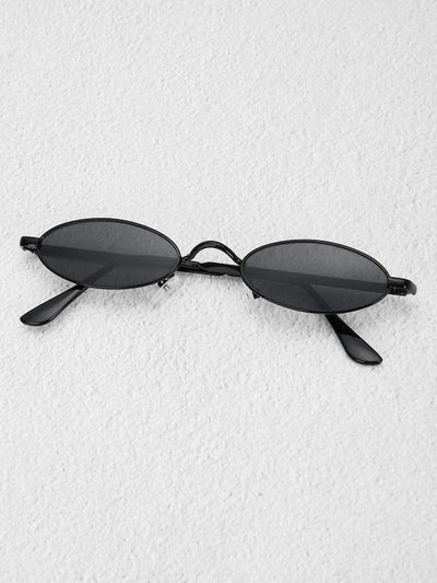 Oval<b style="color:White;"><font size="1"> -</font></b>Frame Tinted Lens Sunglasses