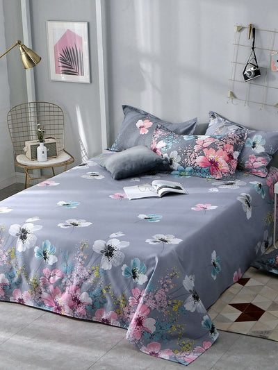 Flower<b style="color:White;"><font size="1"> -</font></b>Print Flat Sheet 1PC