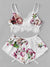 Contrast<b style="color:White;"><font size="1"> -</font></b>Lace Floral Lingerie Set