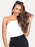 One<b style="color:White;"><font size="1"> -</font></b>Shoulder<b style="color:White;"><font size="1"> -</font></b>Layered Flounce Sleeve Top