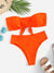 Knot<b style="color:White;"><font size="1"> -</font></b>Front Bandeau Bikini Set