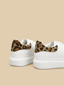 Leopard<b style="color:White;"><font size="1"> -</font></b>Print Lace-up Sneakers