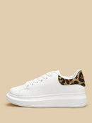 Leopard<b style="color:White;"><font size="1"> -</font></b>Print Lace-up Sneakers