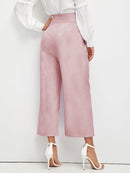 Double<b style="color:White;"><font size="1"> -</font></b>Breasted<b style="color:White;"><font size="1"> -</font></b>Embellished Slant Pocket Pants