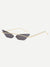 Rimless<b style="color:White;"><font size="1"> -</font></b>Cat Eye Sunglasses