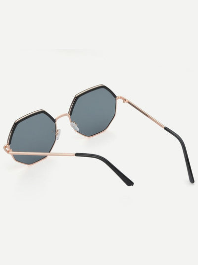 Polygon Frame Sunglasses