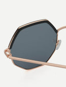 Polygon Frame Sunglasses