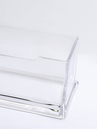 Clear<b style="color:White;"><font size="1"> -</font></b>Business Card Desk Holder