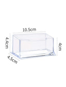 Clear<b style="color:White;"><font size="1"> -</font></b>Business Card Desk Holder