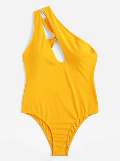 Cut-out<b style="color:White;"><font size="1"> -</font></b>Low<b style="color:White;"><font size="1"> -</font></b>Back One Piece Swimwear